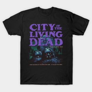 City of the living dead, lucio fulci, giallo T-Shirt